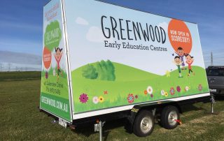Billboard trailer Melbourne - Trailer Signs