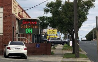 electronic sign board