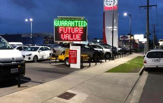 Business advertising signs