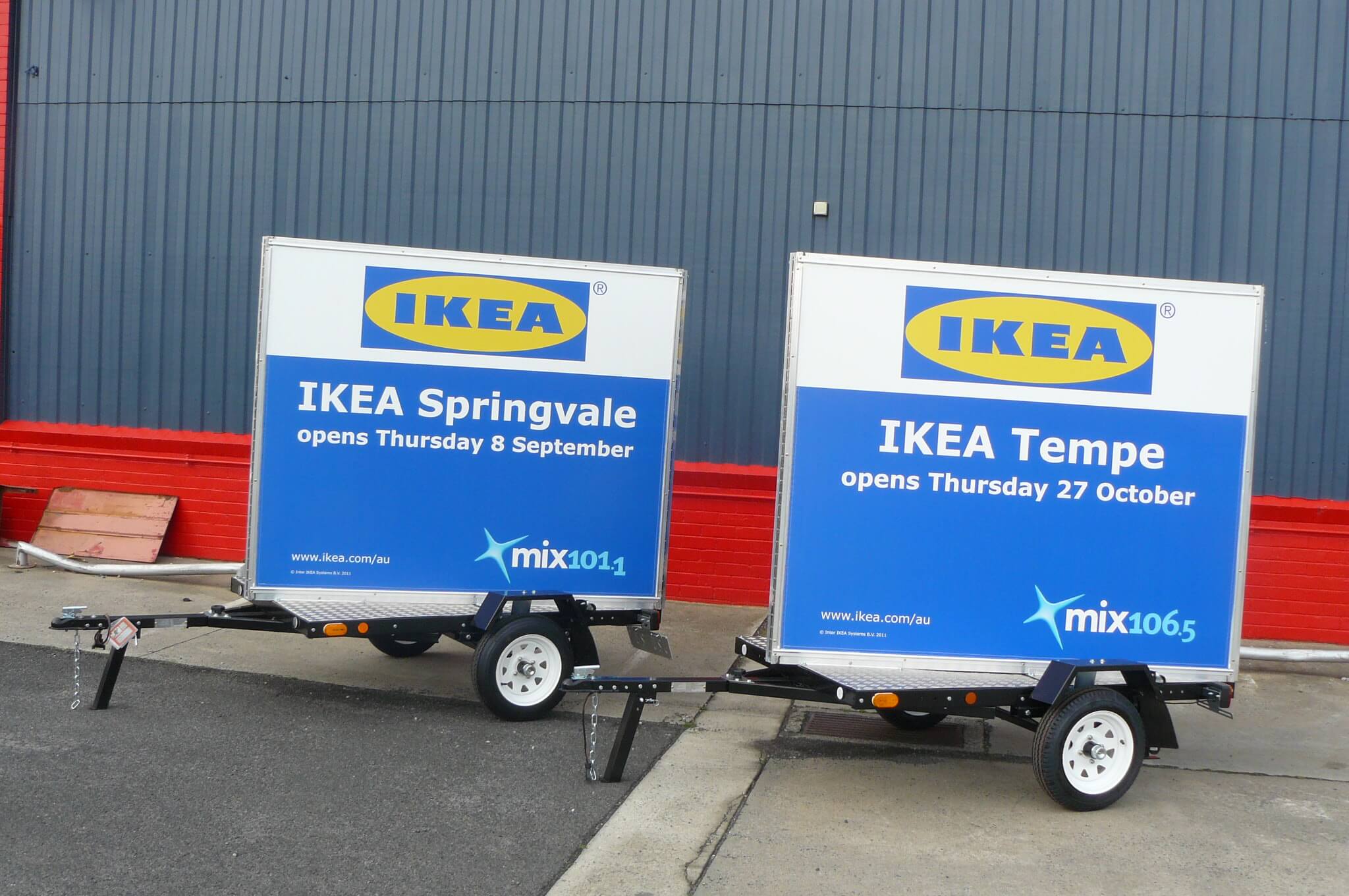 bike advertising trailer for sale